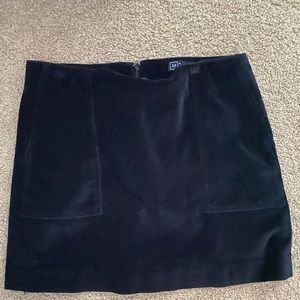 Gap mini corduroy skirt